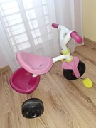 Rowerek Smoby Be Fun 2w1 różowy trójkołowy