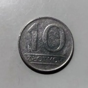 Moneta 10 zł PRL 1986-88