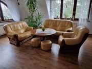 Wypoczynek skóra kpl 3+2+1