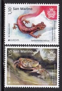 San Marino 2021 - EUROPA CEPT, fauna morska, Mi 2842-83