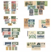 Zestaw 1924r do 1991r banknoty ROSJA ZSRR, -KOPIE-