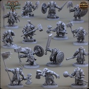 Zestaw figurek Dungeon & Dragons słonie