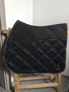 Czaprak skokowy Euro-star czarny silikon Full Vs