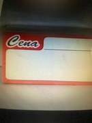 Etykieta kartonowa średnia 100 szt.67*38mm