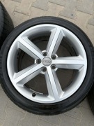 Felgi Audi 18” 5x112 + opony letnie 245/40 R18 komplet ORYGINAŁ