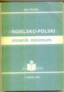 Angielsko-Polski słownik minimum - J. Kośla