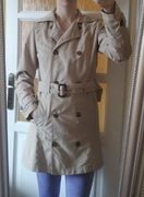 Płaszcz / Trencz beżowy damski rozmiar M 