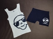 Komplet bawełniany top+bokserki Topolino 98/104