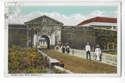 F295 Filipiny - Puerta Real Gate Manila 1928