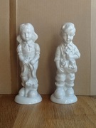 Para figurek porcelanowych Lippelsdorf
