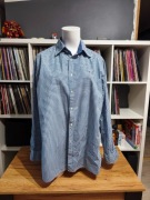 Koszula Tommy Hilfiger 3XL Regular Fit – Niebiesko-Biała Krata