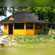 Altany, Konstrukcje drewniane