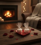 ZESTAW Walentynkowy Świeca Sojowa Sweet Desire EKO