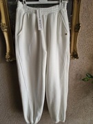Spodnie damskie bawełna dresowe Bastet XL białe
