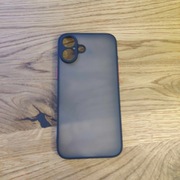 Etui do iPhone 16 PLUS  PANCERNE MATT CASE BLACK