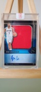 NBA Panini Autograf Zion Williamson Game Used Patch Auto 1/25 Pelicans