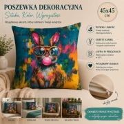 Poszewki welurowe 45/45