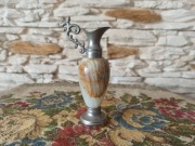 Wazonik amforka wazon z onyksu Onyks