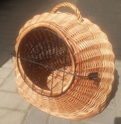 Transporter, nosidełko wiklinowe dla m.in.psa, kota .