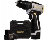AKUMULATOROWA WIERTARKO-WKRĘTARKA BESTEN BE0002886 Z UDAREM BEZSZCZOTKOWA