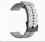 Pasek silikonowy do Smartwatcha szybki montaż 22mm  -biały