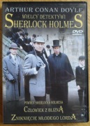 Wielcy detektywi Sherlock Holmes Człowiek z blizną Znikniecie młodego Lorda