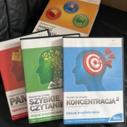Akademia umyslu koncentracja pamiec czytanie cwiczenia CD