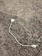 Kabel USB - microUSB 0,2 metra biały