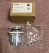 Emporia uniwersalny korek umywalkowy klik-klak chrom HF1083