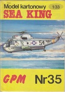 Model Kartonowy Śmigłowiec SEA KING GPM Nr 35