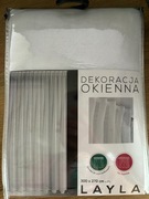 FIRANA LAYLA 250X300 BIAŁY EUROFIRANY