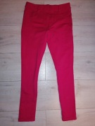 BAWEŁNIANE SPODNIE DZIEWCZĘCE F&F ROZMIAR 146