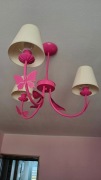 Milagro Żyrandol ALICE PINK 3xE14 LAMPY DZIECIĘCE