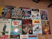 KOMIKSY FRANCUSKIE RETRO 16 SZTUK! KULTOWE '80-'90-'2000+