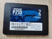 Dysk SSD 2TB Patriot P210 SATA - 100% ok, stan idealny, jak nowy