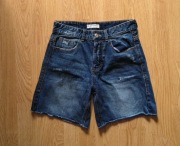 Jeansowe szorty boyfit boyfriendy Stradivarius 34 