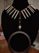 Aztecki naszyjnik Primal voodoo witch etno szaman