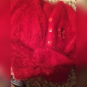 Ciepły sweterek dla dziewczynki  10-12 lat 