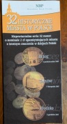 Folder NBP 2007 Miasta Brzeg, Tarnów, Kłodzko 2 zł GN