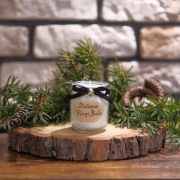 Świeca sojowa zapachowa Piwonia Piżmo Białe