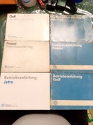 Instrukcja obsługi instrukcje golf MK1 MK2 Jetta 2 passat B2 B2 lift 