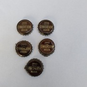 Polska, lata 90, Okocim 5 szt. Nr 1 Jedyne.