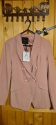 Kostium damski ze spodniami, nowy z metkami, brudny róż, Mohito, r. 32,