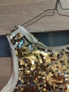 Sukienka z cekinami H &M 128