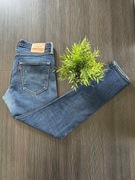 Spodnie męskie Levi’s W32 L32 granatowe – stan bardzo dobry, jak nowe