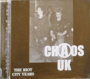 CHAOS UK - The riot city years  CD hc/punk UK 