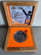 Srebrna moneta 5$ Talent Robert Lewandowski z certyfikatem