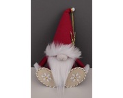 Świąteczny Skrzat Gnom Ręcznie wykonany Prezent Dekoracja Boże Narodzenie