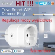 Inteligentne gniazdko WiFi ściemniacz regulacja mocy 200W 230VAC