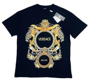 Versace Italy Medusa czarny t shirt XL